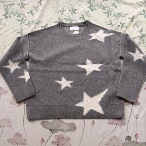 Zadig & Voltaire Star Jacquard Crew Neck Sweater
